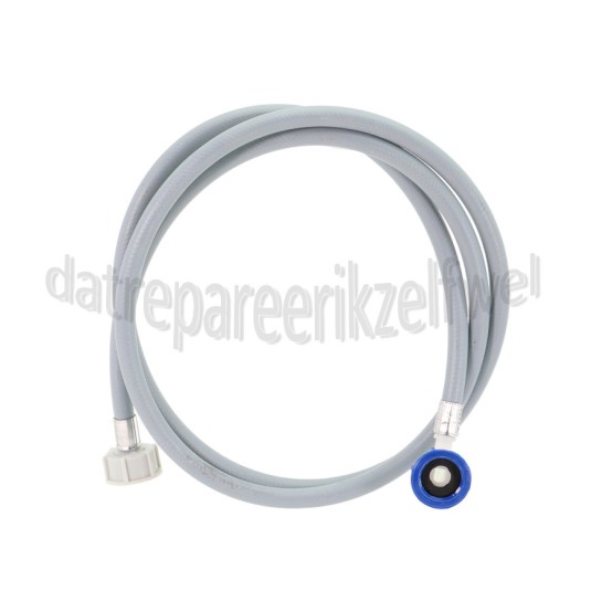Foto van Slang Toevoer, 2 mtr extra dun R/H+rubber 10bar 
