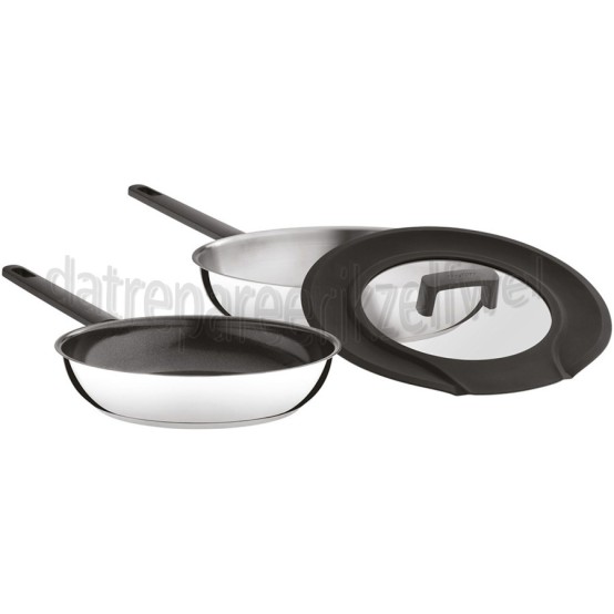 Foto van BergHOFF Set Uqonic Downdraft 3-delige Pannenset 3-Delig 