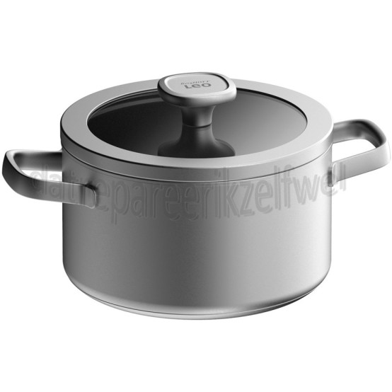 Foto van BergHOFF Pan LEO RECYCLED Kookpan, Graphite 20cm 