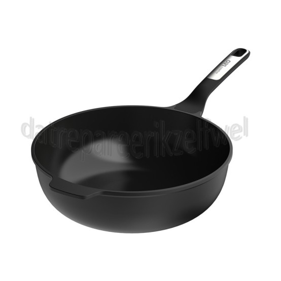 Foto van BergHOFF Pan LEO RECYCLED Wok Antikleef, Phantom 30cm 