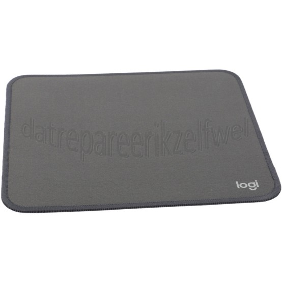 Foto van Logitech Muismat Studio Series, Zwart 23x20cm 