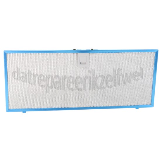 Foto van Pelgrim Filter Aluminium, 455,4x185x8mm ISW750RVS 