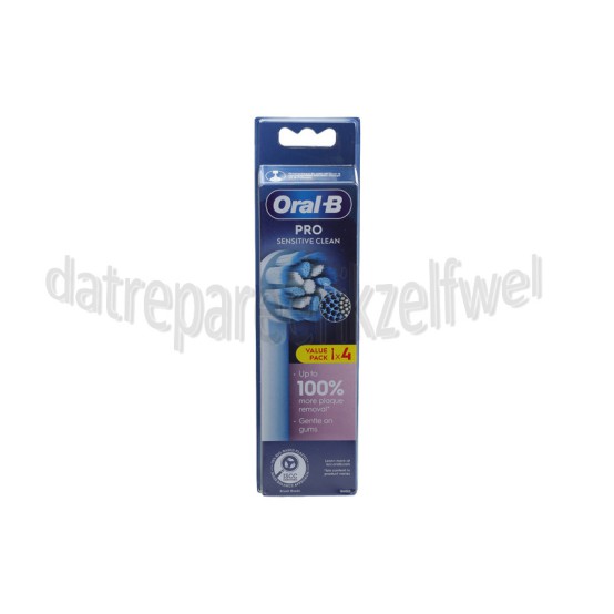 Foto van OralB Tandenborstelset Pro Sensitive Clean White Oral-B tandenborstels 