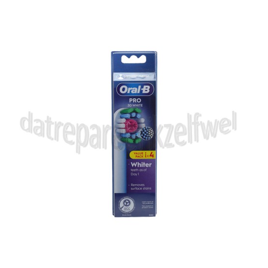 Foto van OralB Tandenborstelset Pro 3D White Oral-B tandenborstels 