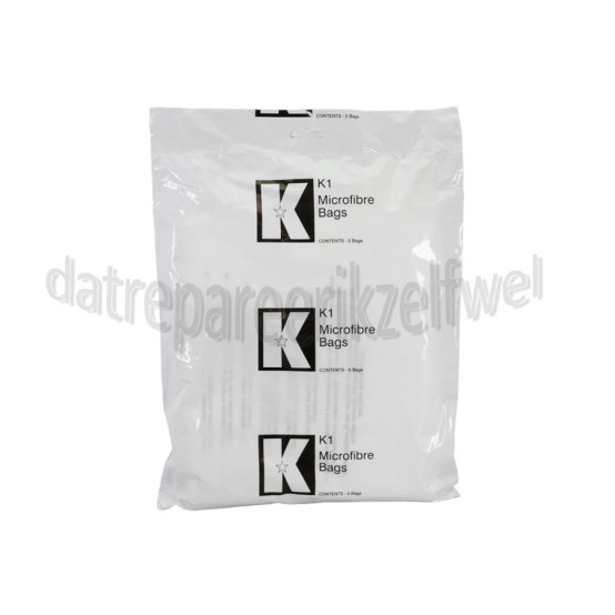 Foto van Kerstar Stofzuigerzak Microfleece, 5 Stuks K1 