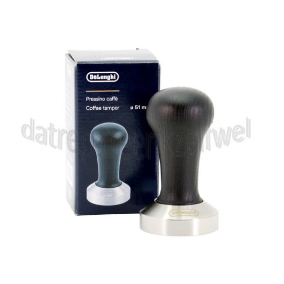 Foto van DeLonghi Stamper Koffie Stamper, Zwart Espressomachines met pomp, gekalibreerd 