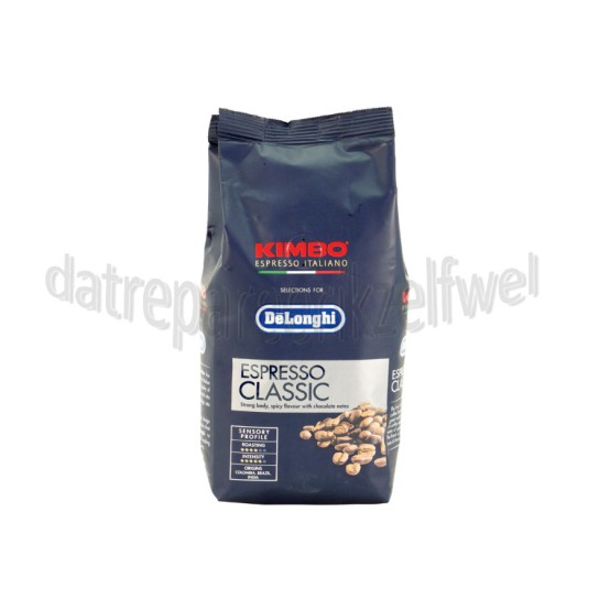 Foto van DeLonghi Koffie Kimbo Espresso Classic Koffiebonen, 250 gram 