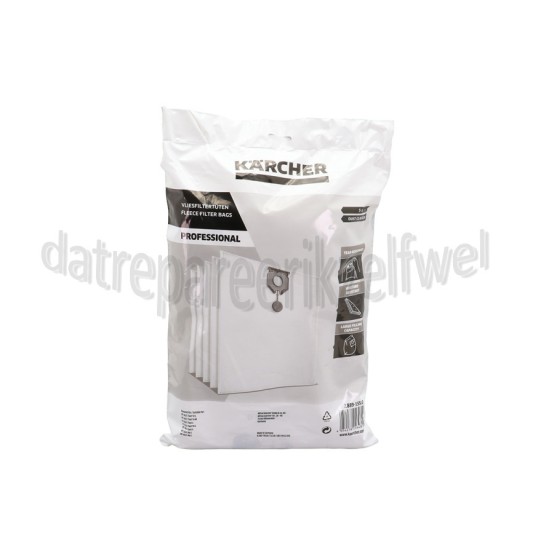 Foto van Karcher Stofzuigerzak Vliesfilterzak, 5 stuks NT401Ap, NT401ApTeL 