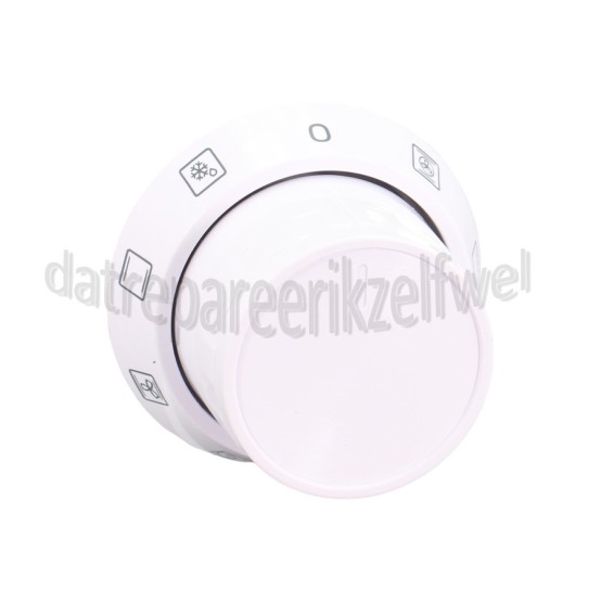 Foto van Beko Knop Standenknop, wit FSM66001GW, FZE67300WCS 