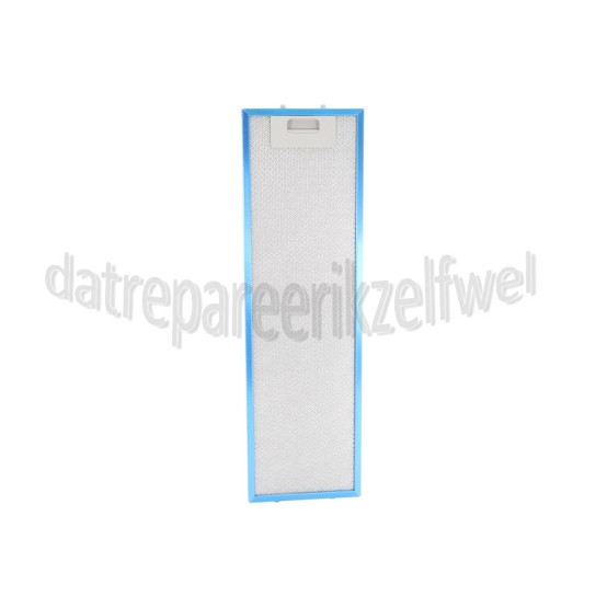 Foto van Pelgrim Filter Metaalfilter, 159x534mm SLK640RVSP01, SLK640RVSP02 