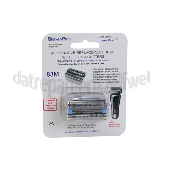 Foto van NewSPeak Scheerblad Series 8 83M Cassette series 8 