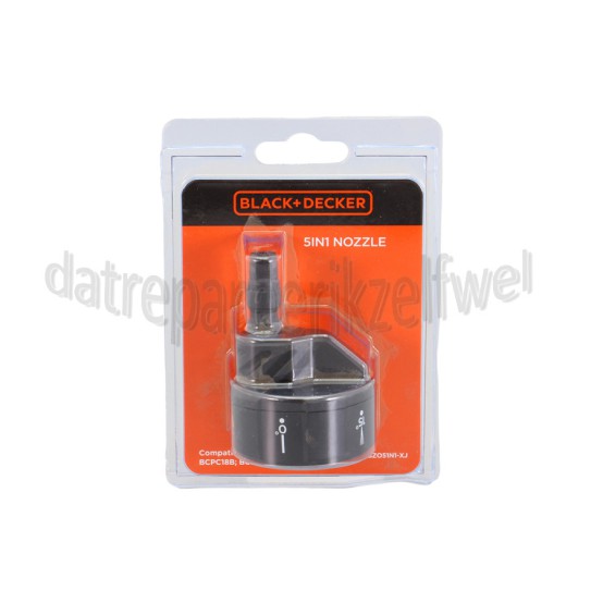 Foto van Black & Decker Sproeier 5 standen BCPC18B, BCPC18D1 