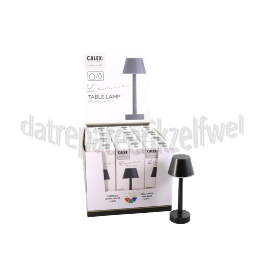Foto van Calex Tafellamp Outdoor Tafellamp Touch Control, IP44, 50 Lumen 
