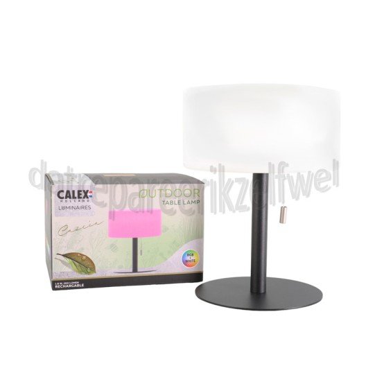 Foto van Calex Tafellamp Outdoor Tafellamp Pull Cord, IP44, 85 Lumen, 2700K 
