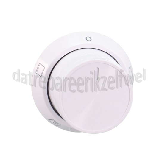Foto van Beko Knop Standenknop, wit FSS67000GW, FSS86003GWS 