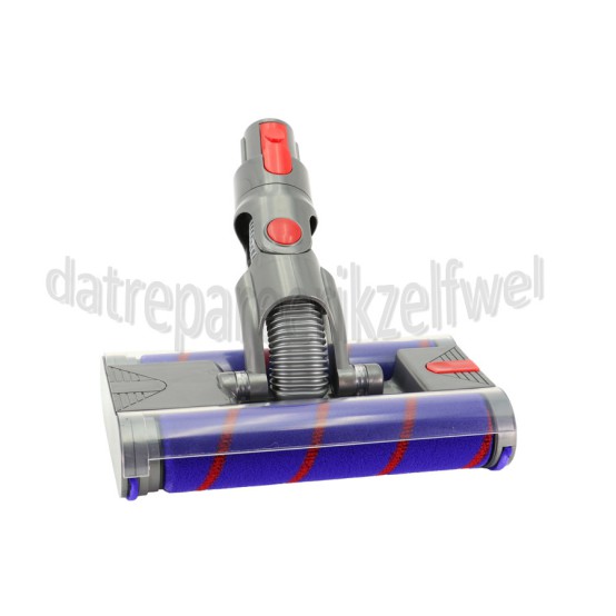 Foto van Zuigmond Double Soft Roller Cleanerhead V7 t/m v15 en SV19 Modellen (niet voor V12) 