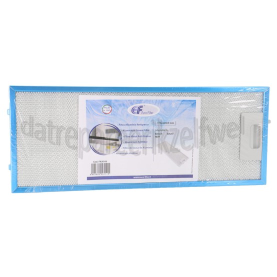 Foto van Eurofilter Filter Metaal 445 x 175 x 9 mm LI23030, LI23530, DAM 40 