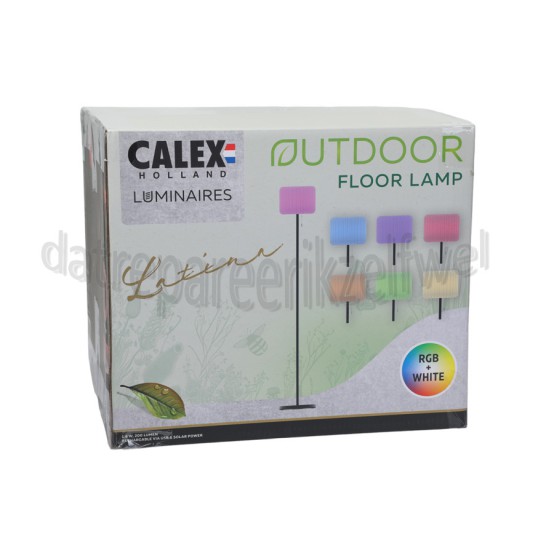 Foto van Calex Ledlamp Outdoor Vloerlamp Solar, Oplaadbaar, IP44 