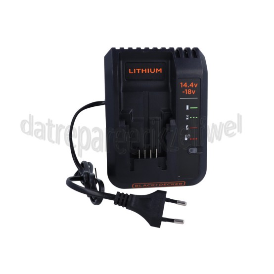 Foto van Black & Decker Laadstation Laadapparaat 14,4V-18V ASD18, STC1820EPCF 