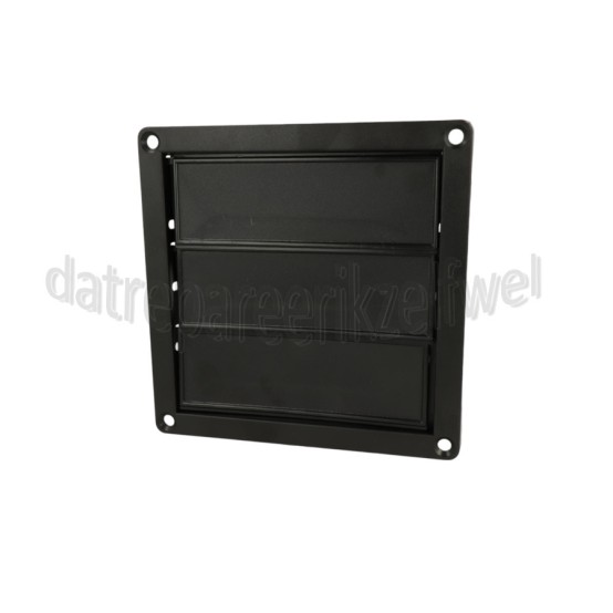 Foto van Rooster 100-130mm, zwart Gevel 