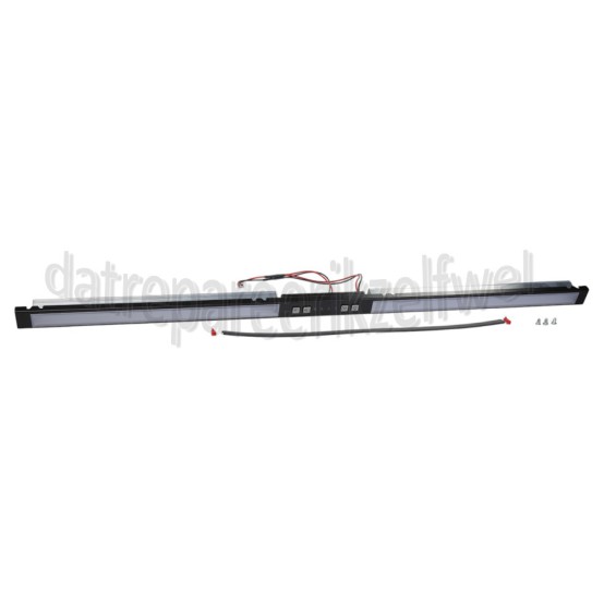 Foto van Novy Bedieningspaneel Met verlichting Crystal 90cm, zwart, 26082 