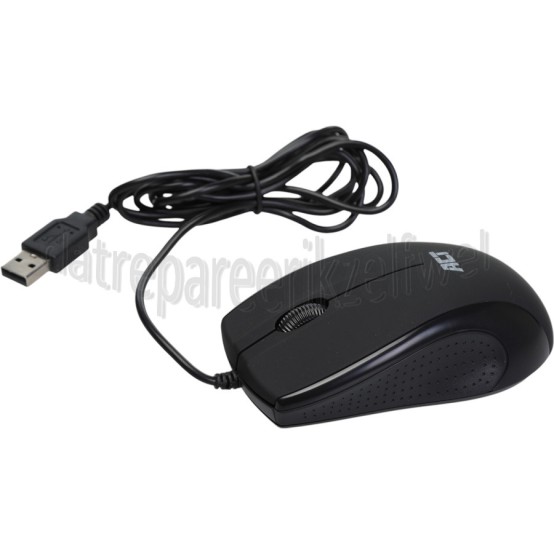 Foto van ACT Muis Optisch, bedraad USB aansluiting, 1000 DPI 