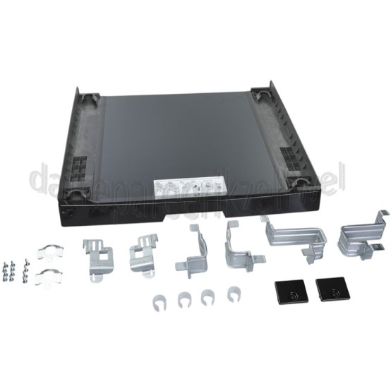 Foto van Samsung Tussenstuk Stacking Kit SKK-UUB Black Caviar WW11DG6, WW90DG6 in combinatie met DV90T6 en DV80T6 