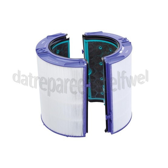 Foto van Dyson Filter Glass Hepa & Inner Carbon filter DP04, HP04, TP04 