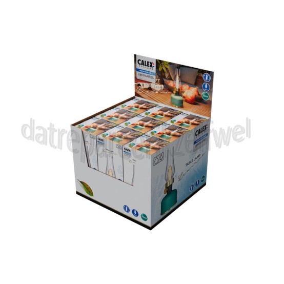 Foto van Calex Display Tafellamp Display, 12 stuks, Groen SMD 2,5W 200LM 1800K Dimbaar 