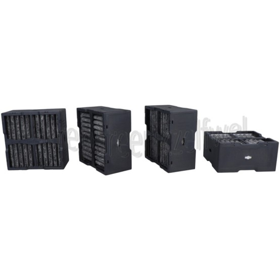 Foto van Filter Koolstoffilter, 4 stuks WVH92K, PVH92BKF 