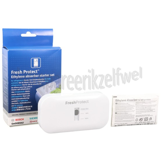 Foto van Bosch Filter FreshProtect Ethyleen Startset Groentelades met vochtigheidsregeling 