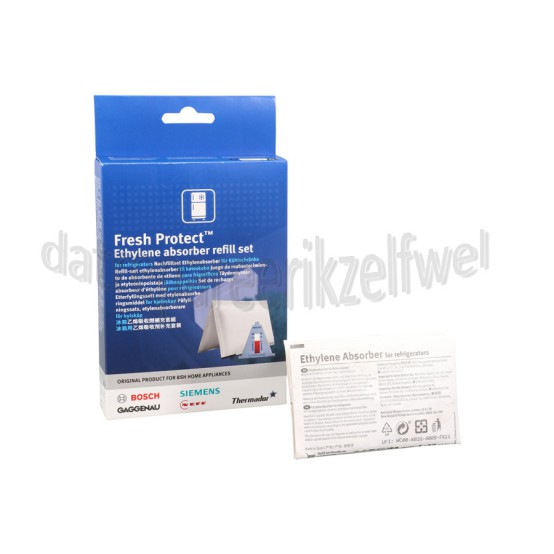 Foto van Bosch Filter FreshProtect Ethyleen Refill Set Groentelades met vochtigheidsregeling 