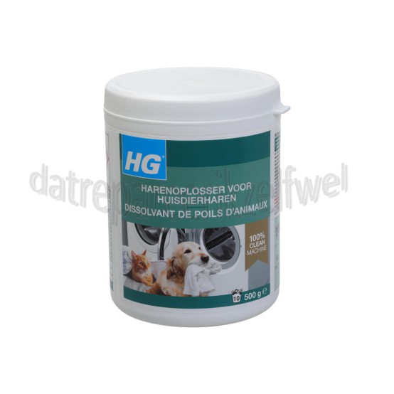 Foto van HG Reiniger Harenoplosser 500gr. Huisdierharen 