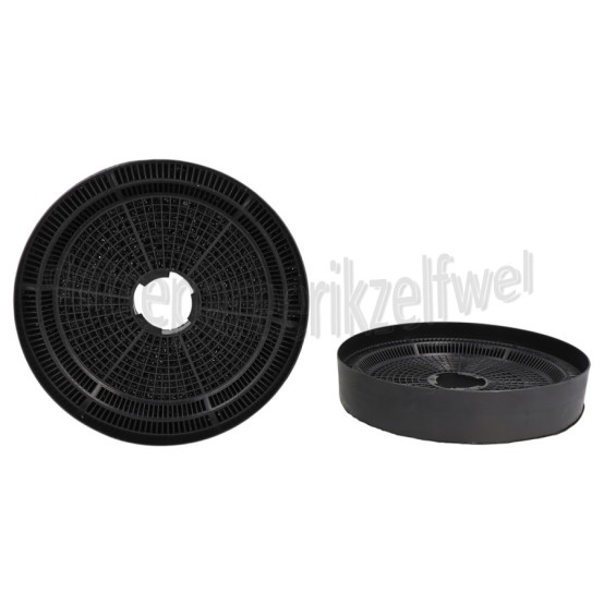Foto van Filter Koolstof, 2 stuks, Long Life MCFB52, DVE5971HB, ZFV819K 