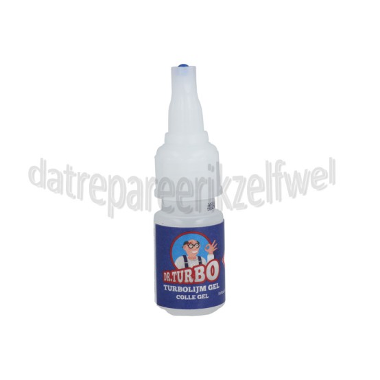 Foto van Turbolijm Vet lijm Gel zeer sterk 10 gram universeel te gebruiken 