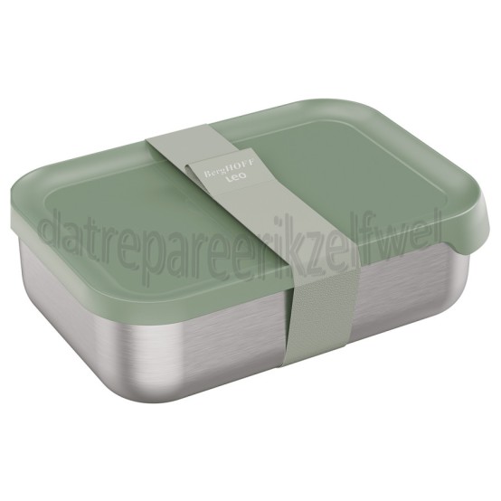 Foto van BergHOFF Lunchbox Leo Lunchbox 21,50 x 15,50 x 6,30 cm Magnetron 