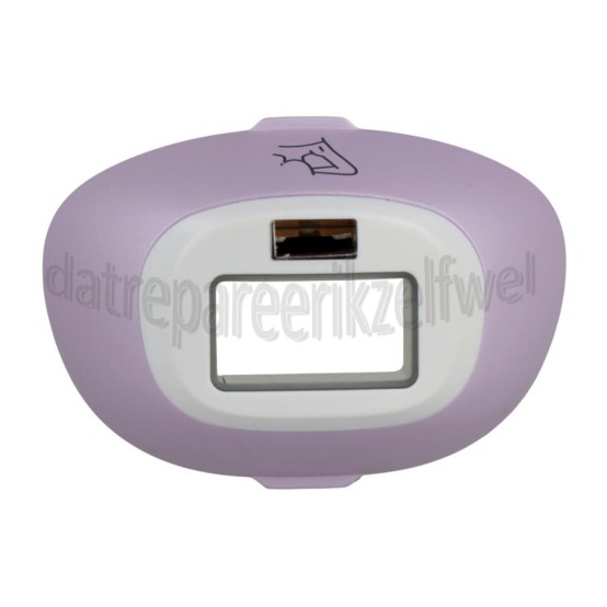 Foto van Philips Opzetstuk Oksel, Lila Lumea BRI947, BRI949 