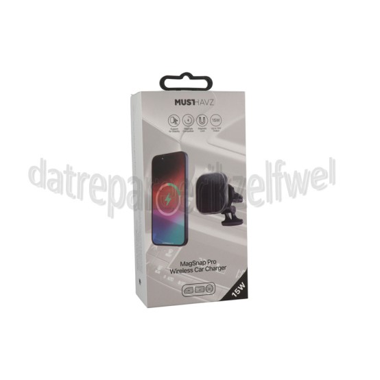 Foto van Musthavz Oplader MagSnap Pro, draadloos Auto houder ventilatierooster 