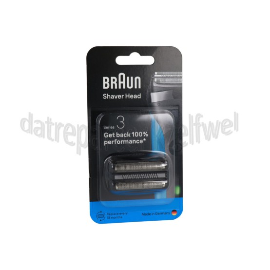 Foto van Braun Scheerblad Combipack 21B Silver Series 3 