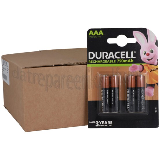 Foto van Duracell Batterij 1,2 Volt Oplaadbaar 750 mAh AAA potlood 
