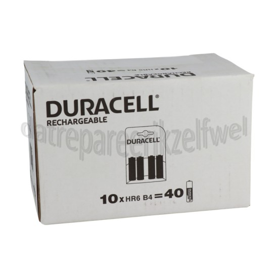 Foto van Duracell Batterij 1,2 Volt Oplaadbaar 1300 mAh AA potlood 