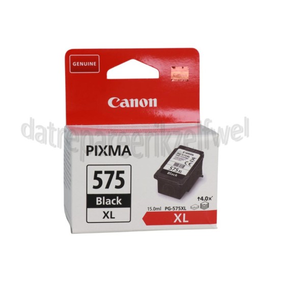 Foto van Canon Inktcartridge PG 575XL Zwart, 15ml Pixma TR4751i, TS3551i, TS3752i, TS3751i 