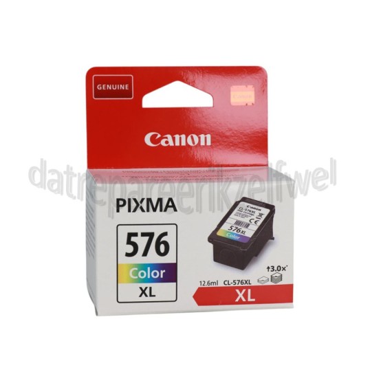 Foto van Canon Inktcartridge CL 576XL, Cyaan, Magenta, Geel Pixma TR4751i, TS3551i, TS3752i, TS3751i 
