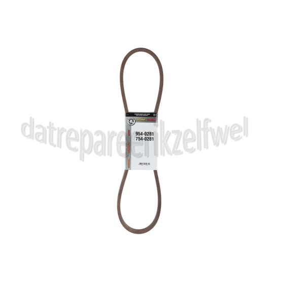 Foto van MTD V-snaar Aandrijfriem 04211.01, 132-332D, 13AA478F678 