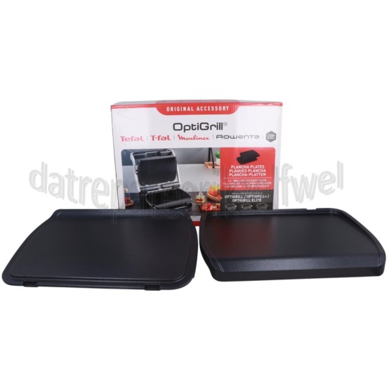 Foto van Tefal Plaat Grillplaat, 2 stuks OptiGrill, OptiGrill+, OptiGrill Elite 
