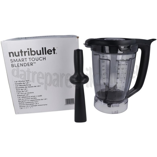 Foto van Nutribullet Blender Kan, Compleet Smart Touch Blender Combo NBF520B 