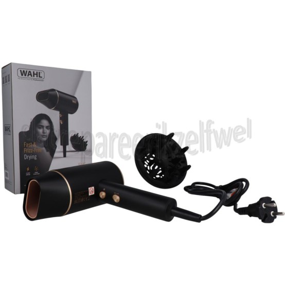 Foto van Wahl Fohn Ionic Flow Dryer 2100W Compact, Lichtgewicht 