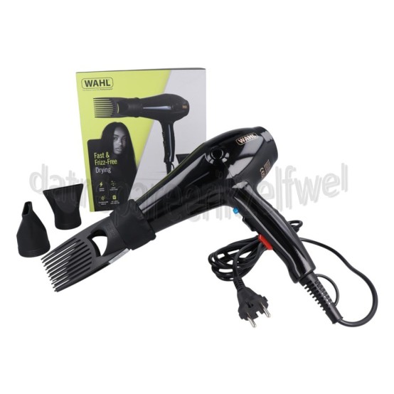 Foto van Wahl Fohn Powerpik 5000 Dryer 2000W Cool shot, Tourmalijn Grille 