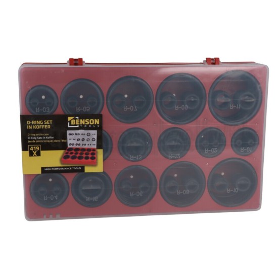 Foto van Water O-ring Assortimentsdoos 30 inch 30 type's = 419 stuks 