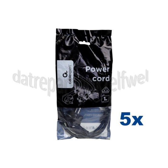 Foto van Netvoedingskabel Voedingskabel C5, 230V, 10 Amp 1 Meter, 3x0.75mm2 